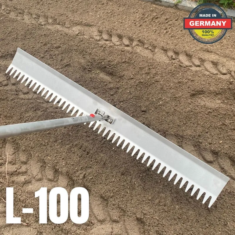 RISISANI Landschafts-Rechen L-100 | Planierrechen