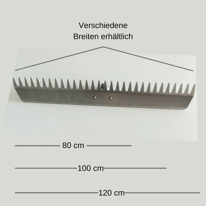 RISISANI Landschafts-Rechen M-80 | Planierrechen