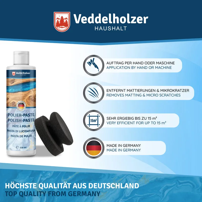Polierpaste 200ml Set – inkl. Polierschwamm