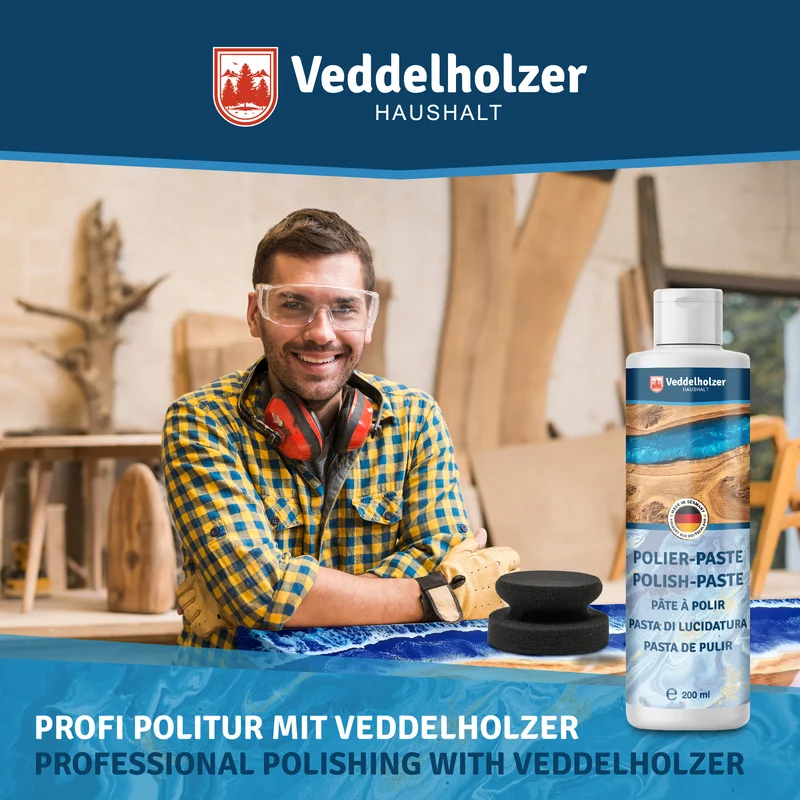 Polierpaste 200ml Set – inkl. Polierschwamm