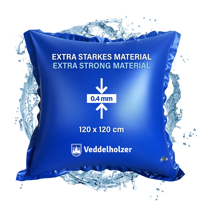 Pool Luftkissen XXL 120x120 cm – Winterkissen bis -25°C