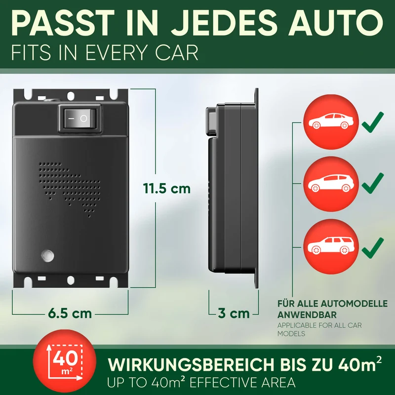 Marderschreck fürs Auto – Ultraschall an der Autobatterie