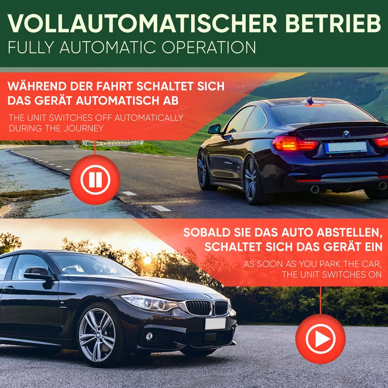 Marderschreck fürs Auto – Ultraschall an der Autobatterie