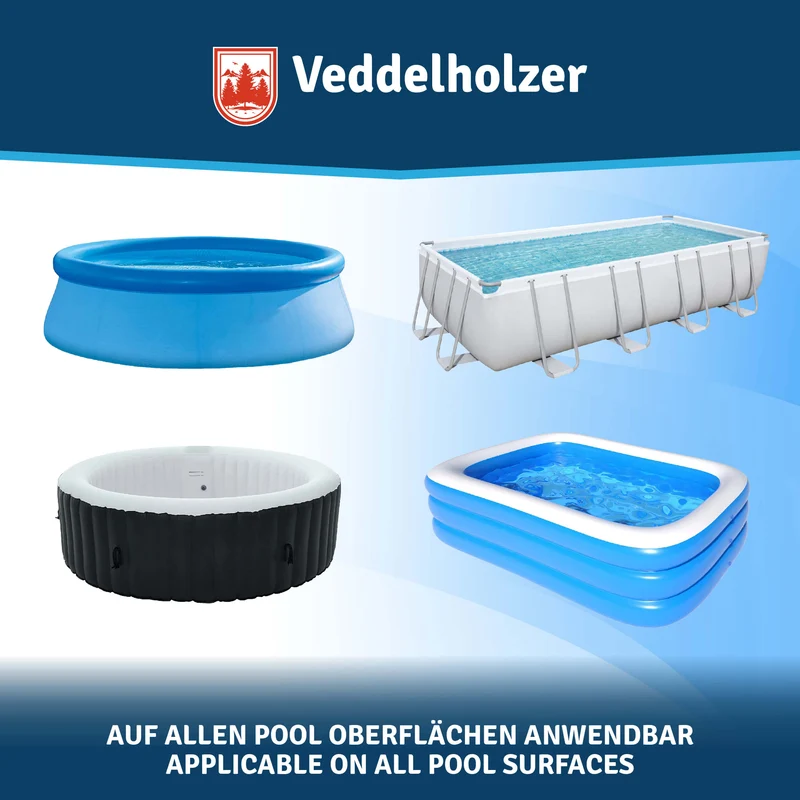Pool Reparaturset – Klebeband hält auch unter Wasser