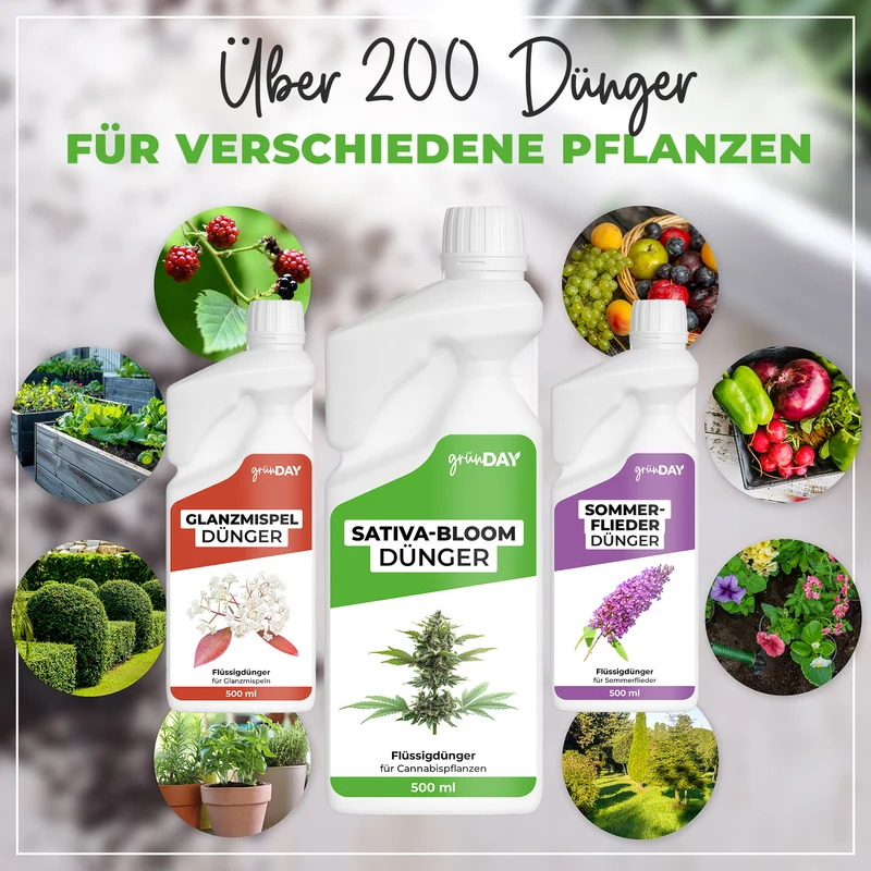 Sativa-Bloom-Flüssigdünger 500 ml
