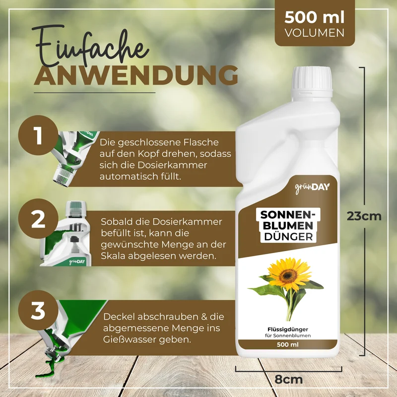 Sonnenblumen-Flüssigdünger 500 ml