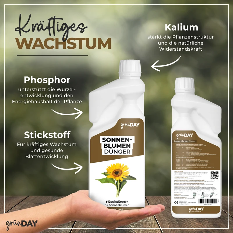 Sonnenblumen-Flüssigdünger 500 ml
