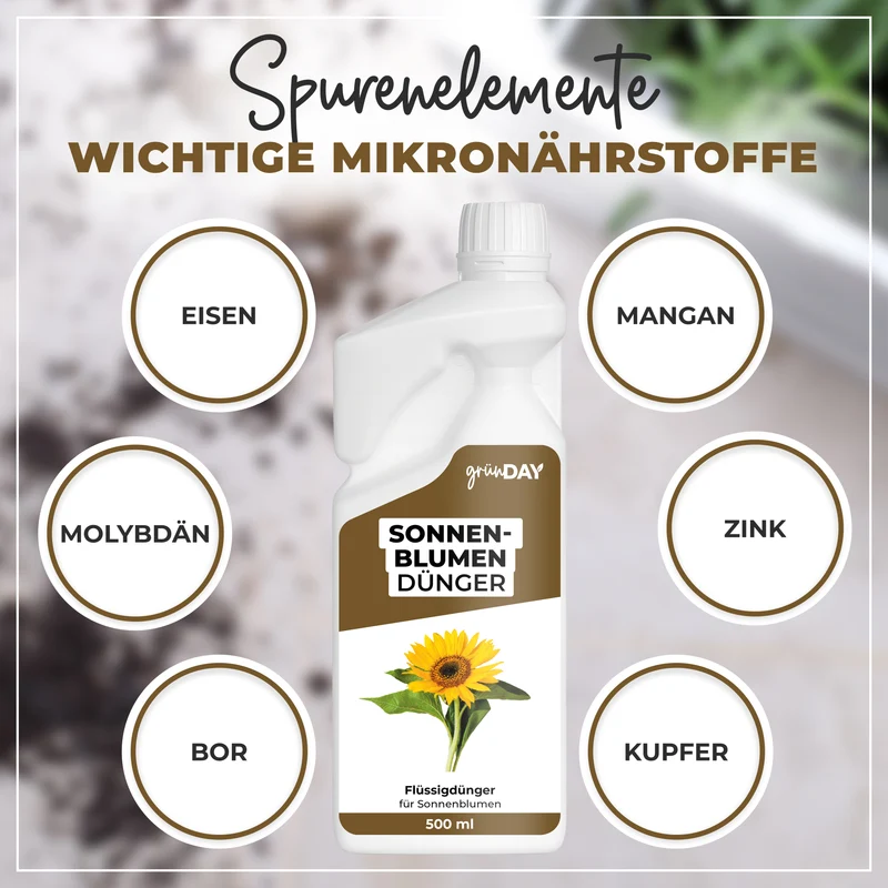 Sonnenblumen-Flüssigdünger 500 ml