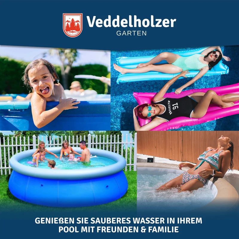 Chlor Mini Tabs 180 Stück – Chlortabletten für kleine Pools