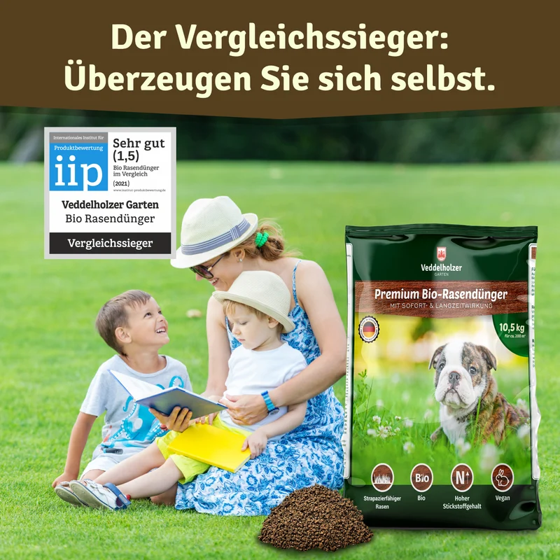 Bio Rasendünger mit Langzeitwirkung – 100% pflanzlich