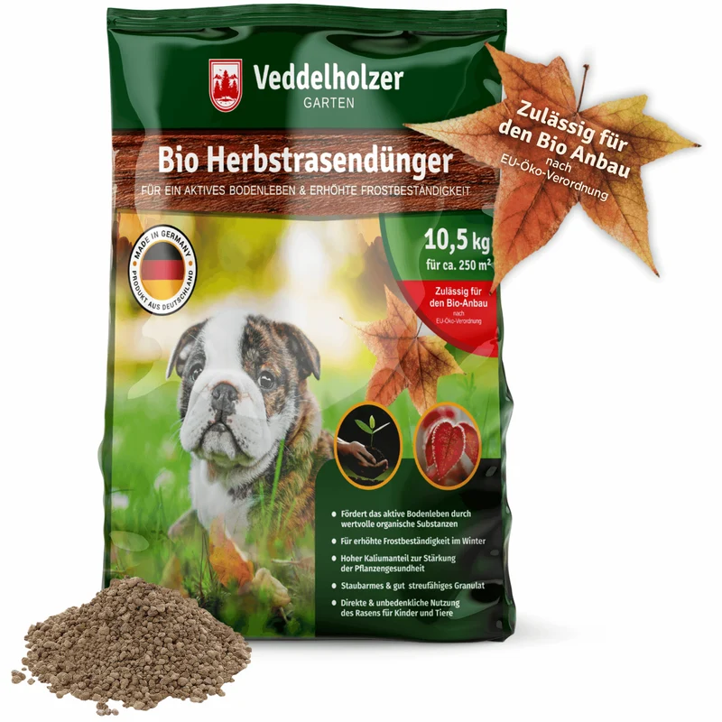Bio Herbstrasendünger – Langzeitwirkung für Herbst & Winter