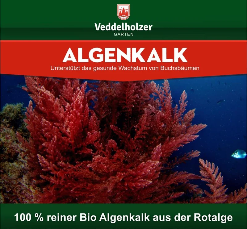 Bio Algenkalk 6kg – 100% Meeresalgen gegen Buchsbaumzünsler
