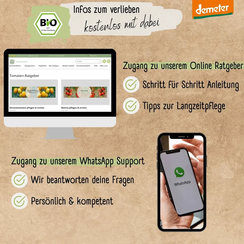 Demeter Green Grape Tomaten Samen
