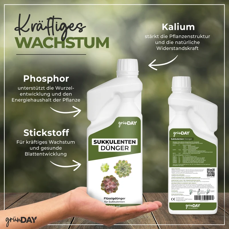 Sukkulenten-Flüssigdünger 500 ml