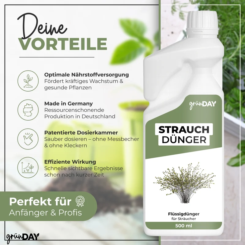 Strauch-Flüssigdünger 500 ml