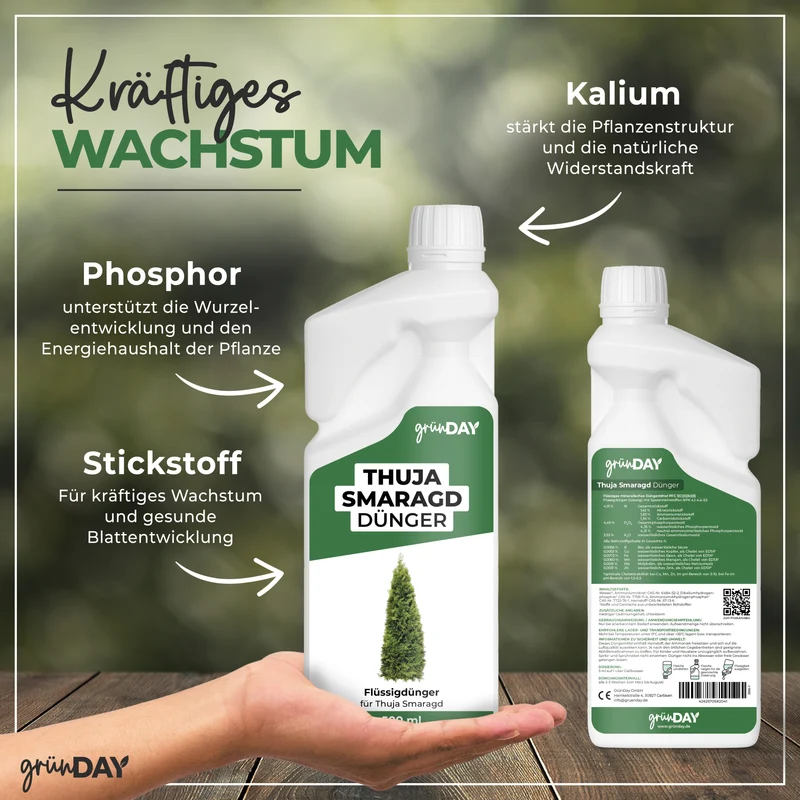 Thuja Smaragd-Flüssigdünger 500 ml