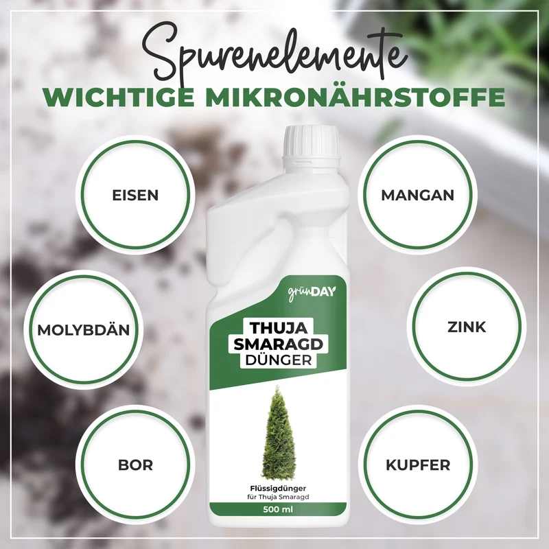 Thuja Smaragd-Flüssigdünger 500 ml