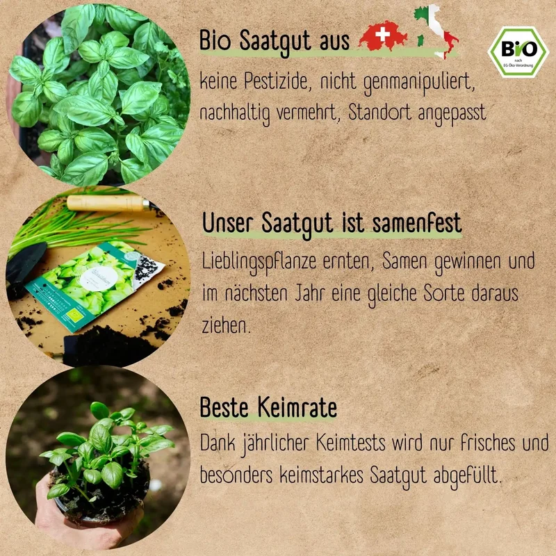 Bio Kräuter Anzuchtset