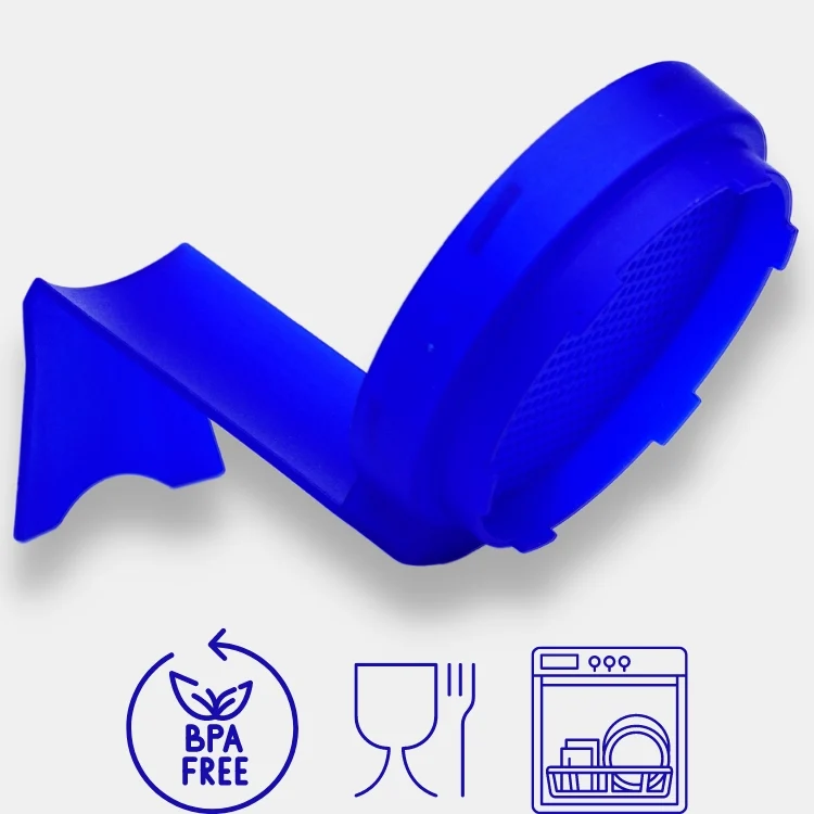 Sprossendeckel blau