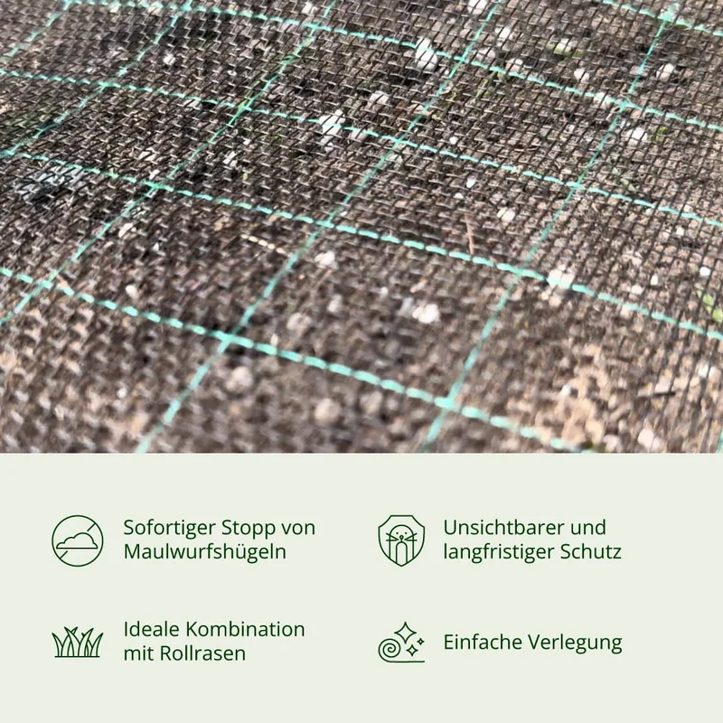 Maulwurfschutzgewebe
