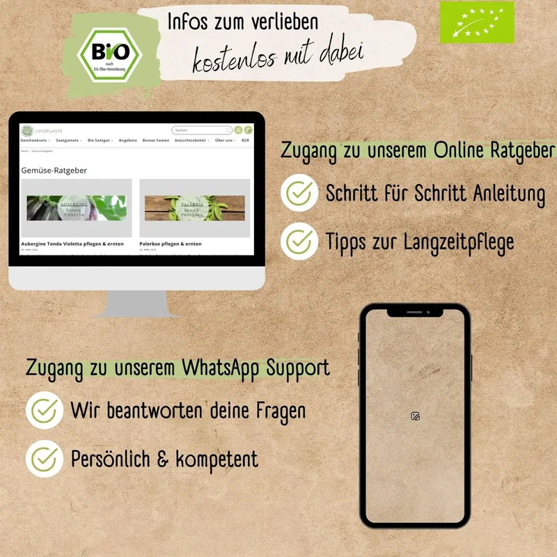 Dein 12 Bio Gemüsesamen Set