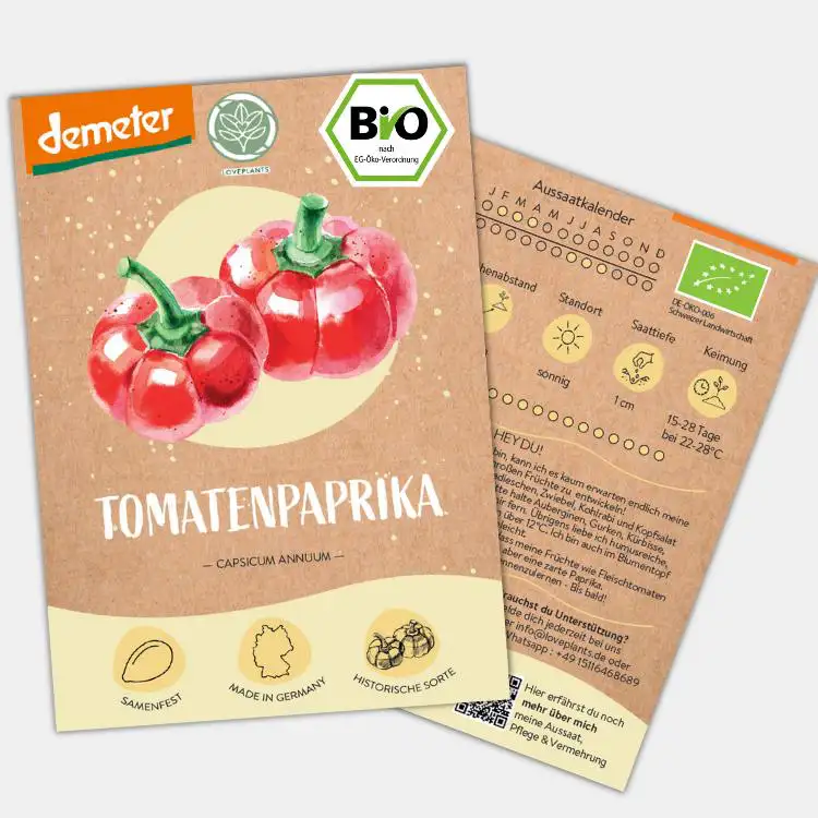 Demeter Tomatenpaprika Samen