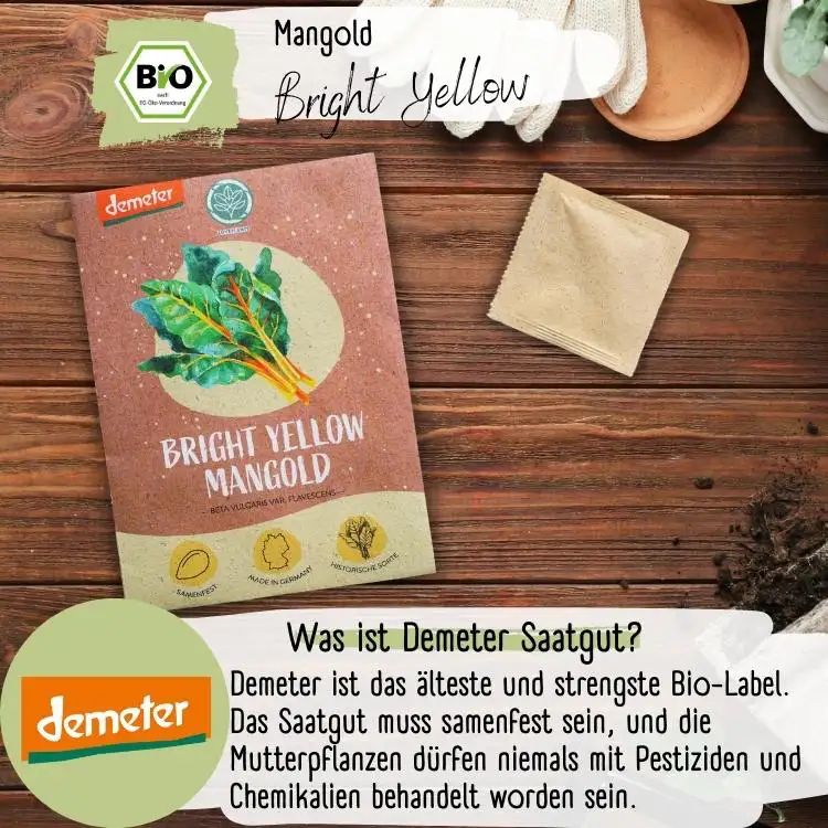 Demeter Mangold Bright Yellow Samen