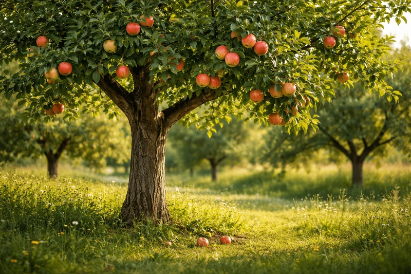 Obstbäume Dünger Langzeitwirkung | Flora Boost PRO NPK 8-4-5 für gesunde Bäume