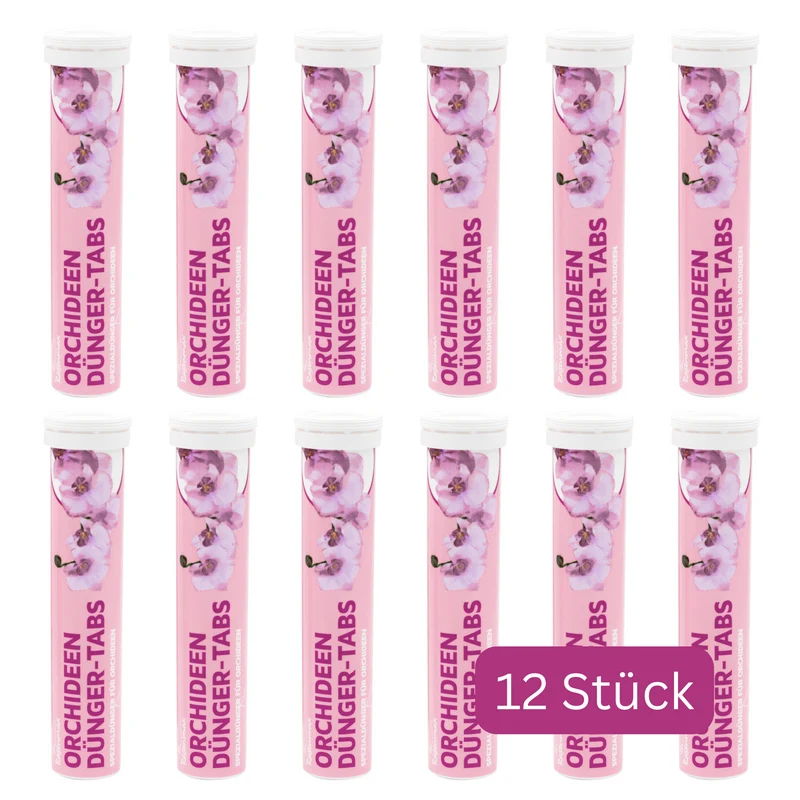 Rasenmax Orchideendünger Tabs - 12x 20 Stück (240 Stück)