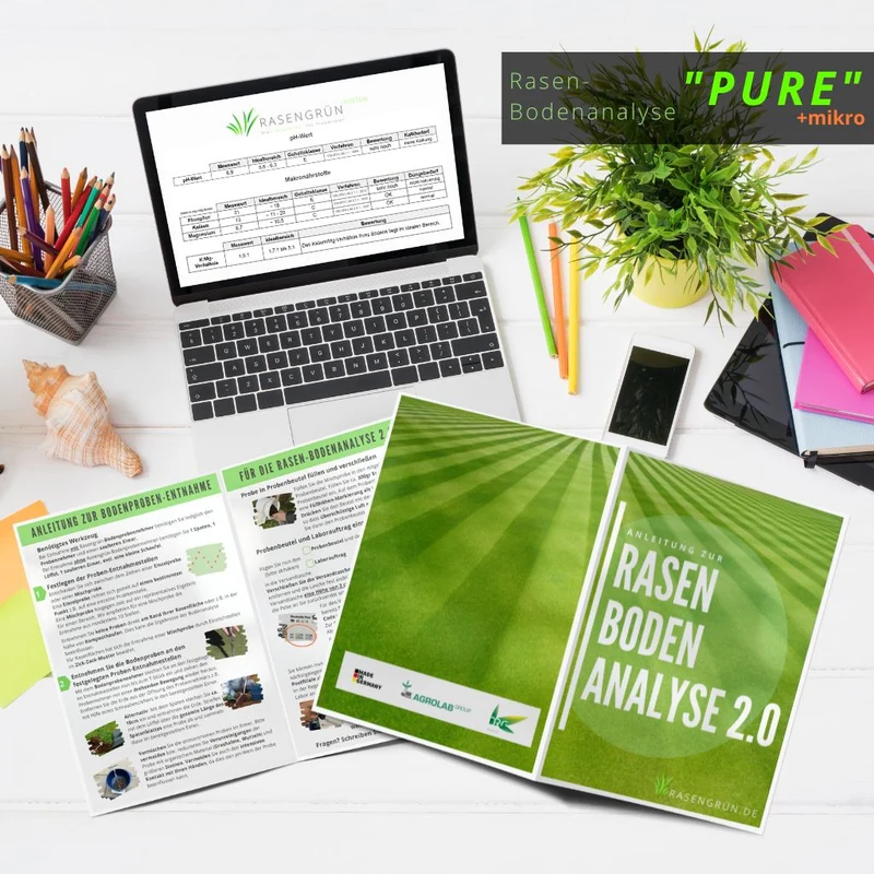 Rasen - Bodenanalyse "PURE +mikro"