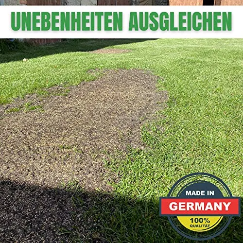 RASENRAKEL RISISANI Leveling-Rake - Level-Rake - Levelawn-Rake - Flächenebner - Topdressing - ohne Stiel