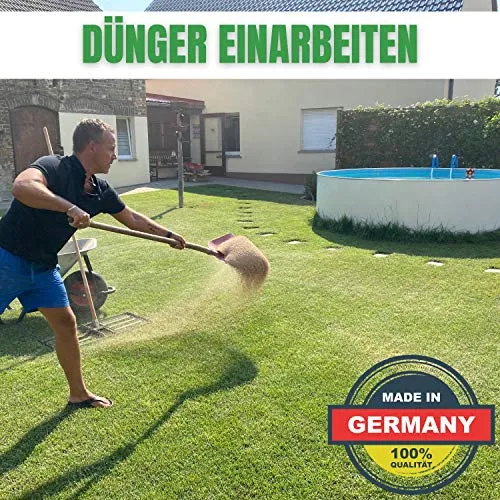 RASENRAKEL RISISANI Leveling-Rake - Level-Rake - Levelawn-Rake - Flächenebner - Topdressing - ohne Stiel