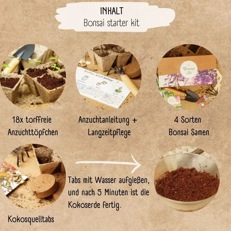 Bonsai Garten Starter Set