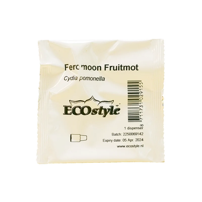 Feromooncapsule voor feromoonval fruitmot