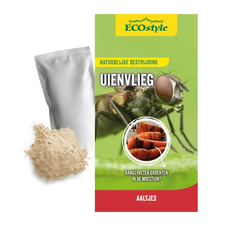Aaltjes tegen larven uienvlieg en preivlieg