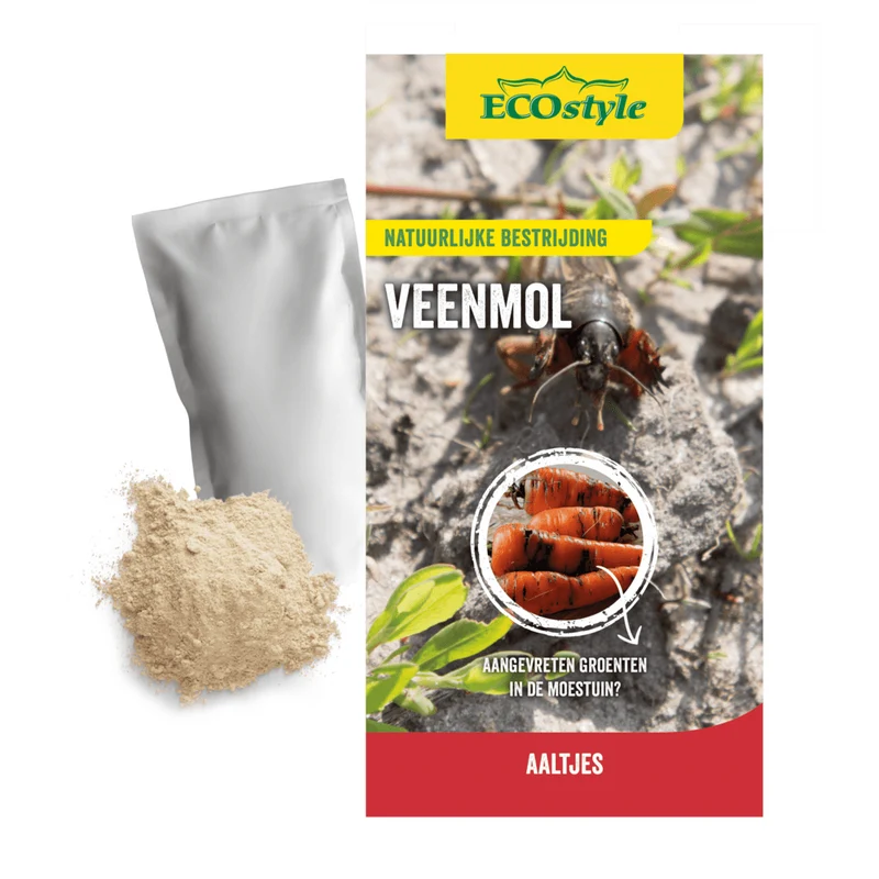 Aaltjes tegen larven veenmol