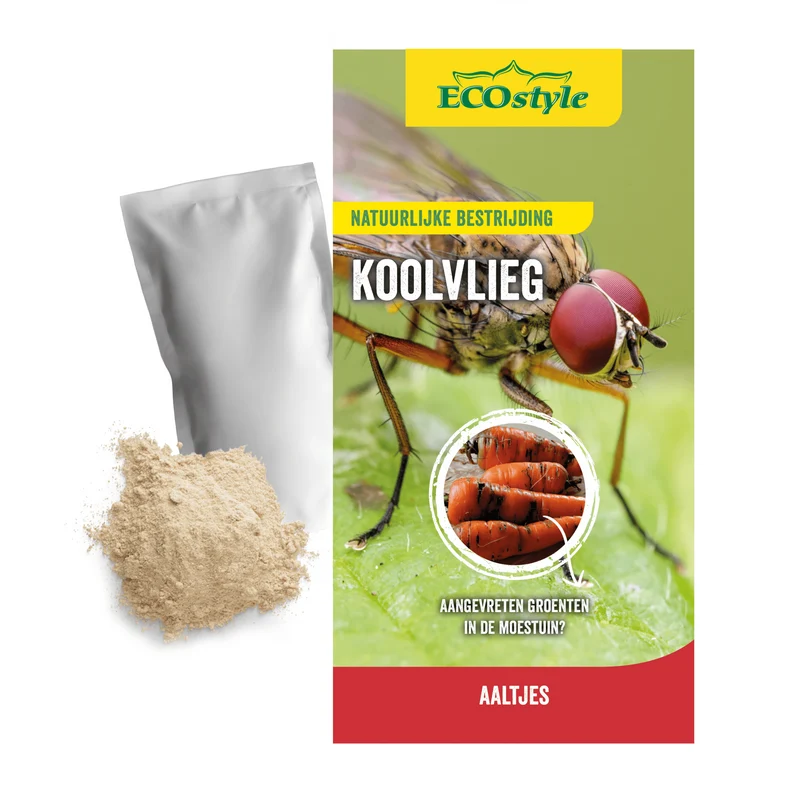 Aaltjes tegen larven koolvlieg