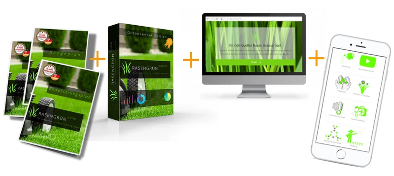 UPGRADE ! "Smart Green" online Rasen-Assessment und ihr individuell berechneter Bewässerungs- & Pflegeplan (Add-On)
