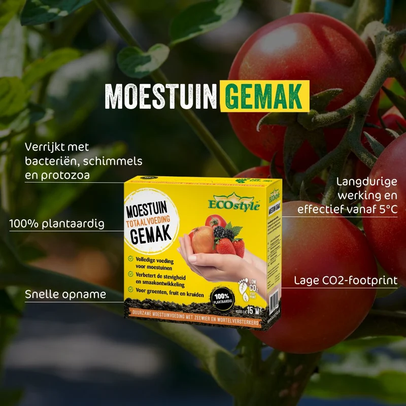 MoestuinGemak - plantaardige mest (Vegan)