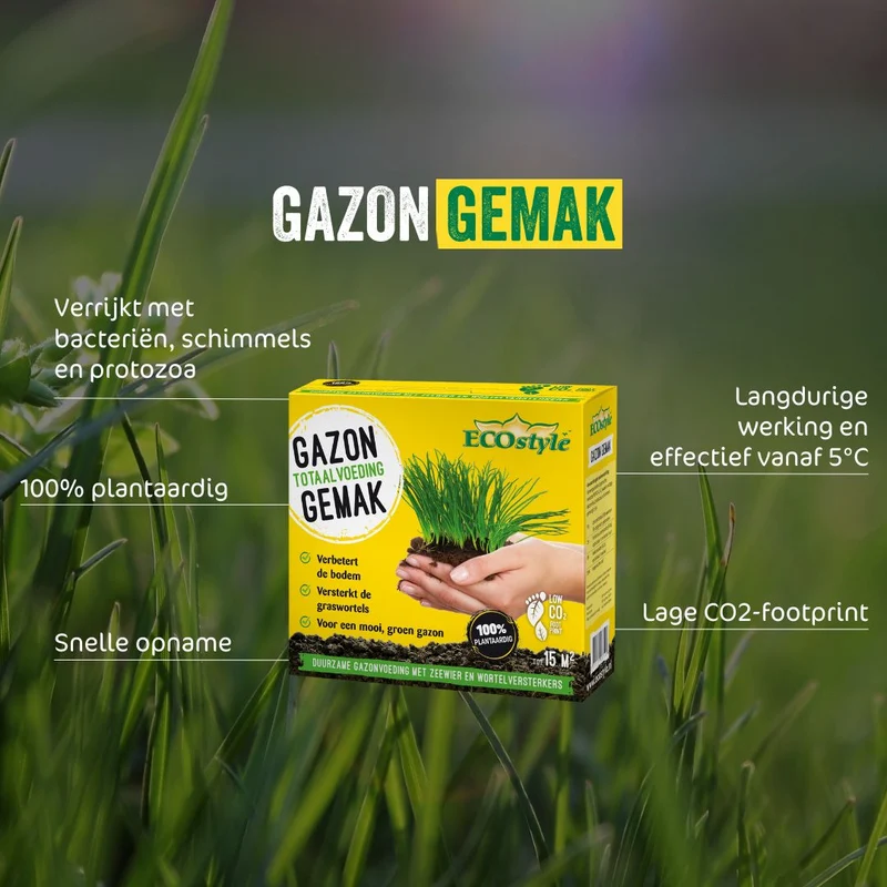 GazonGemak - plantaardige mest (Vegan)