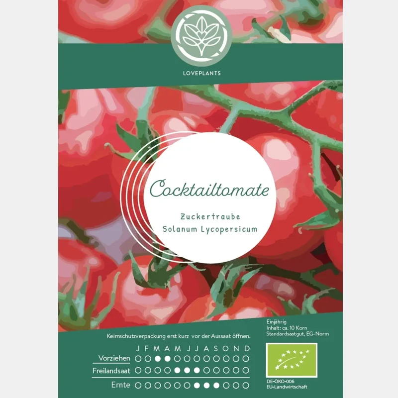 Bio Cocktailtomate Zuckertraube Samen