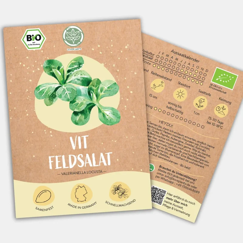 Bio Feldsalat Samen