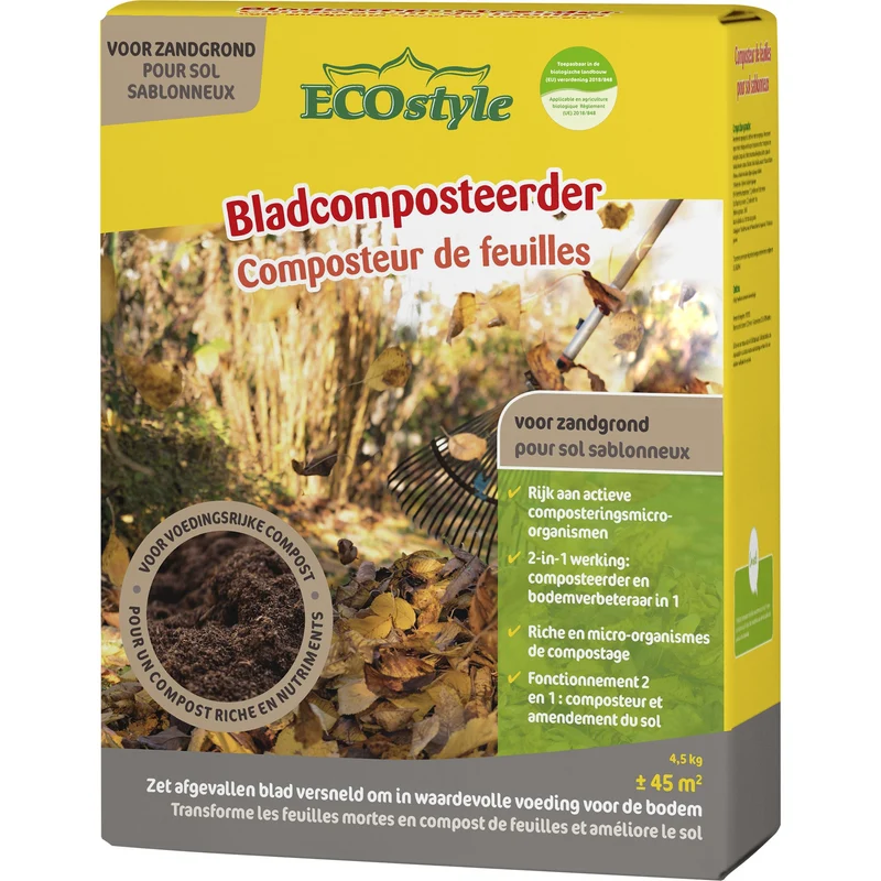 Bladcomposteerder Zandgrond