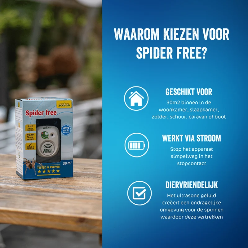 Spider free - Spinnen verjager