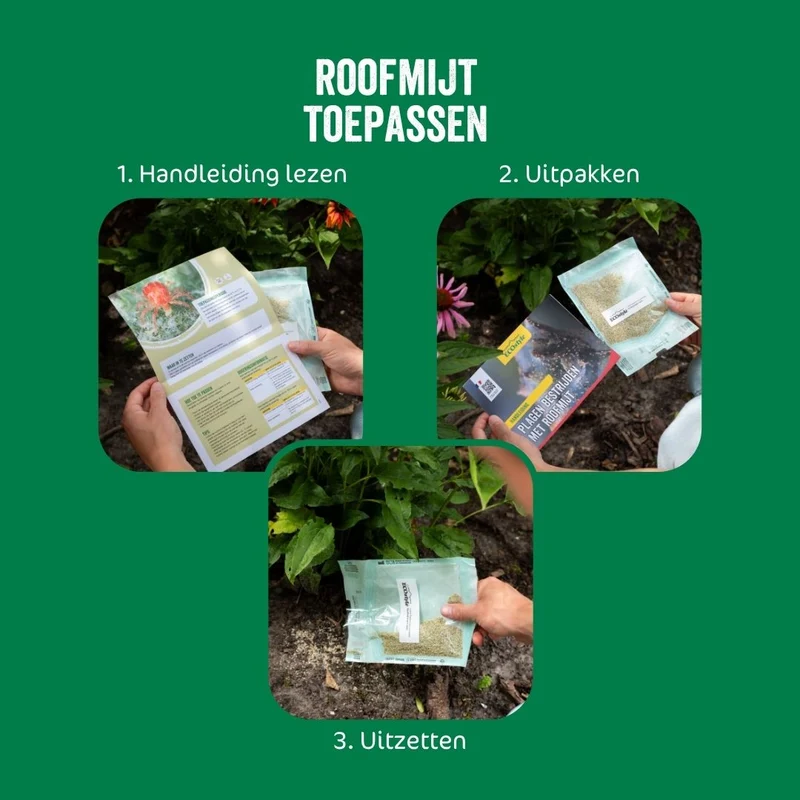 Roofmijt tegen spint