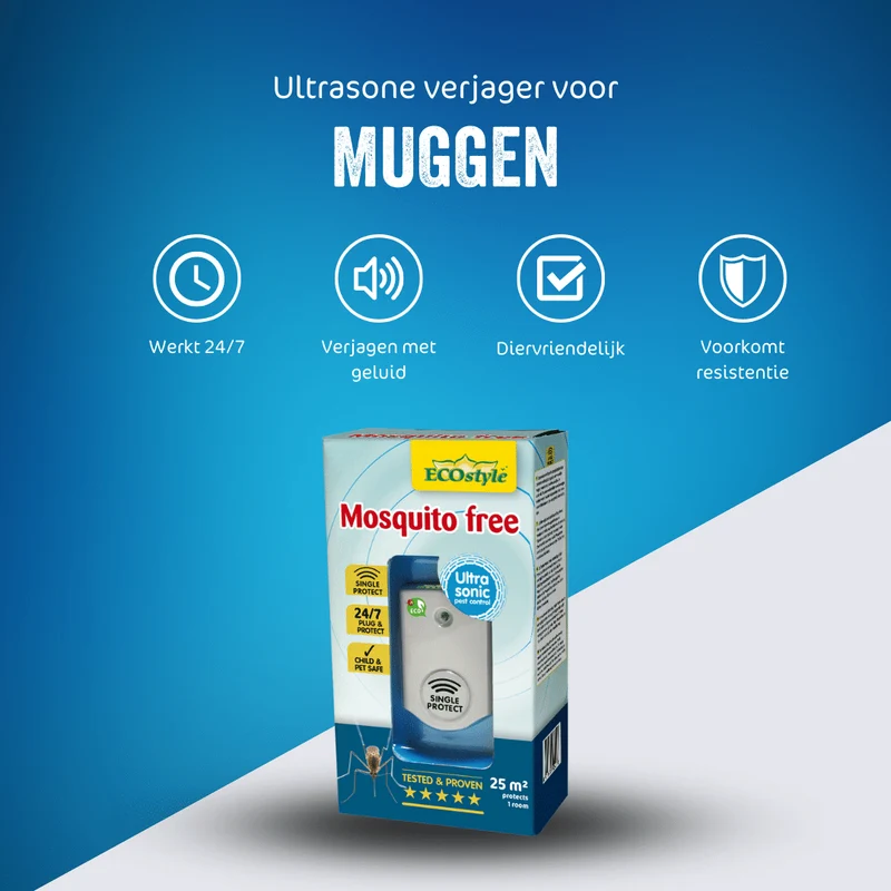 Mosquito free - Muggen verjager