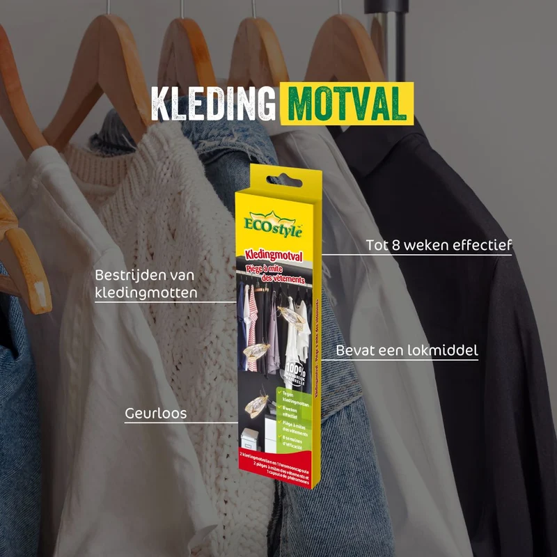 Kledingmotval