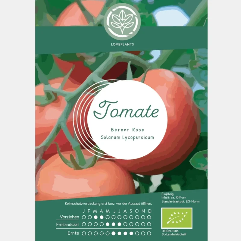 Bio Fleischtomate Berner Rose Samen