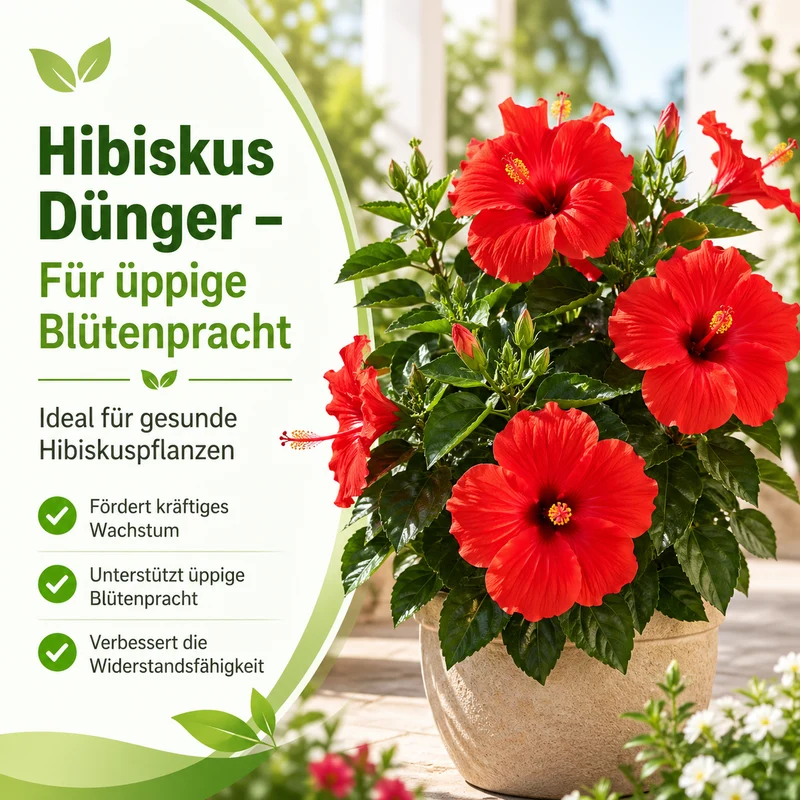 Hibiskus Dünger von Flora Boost