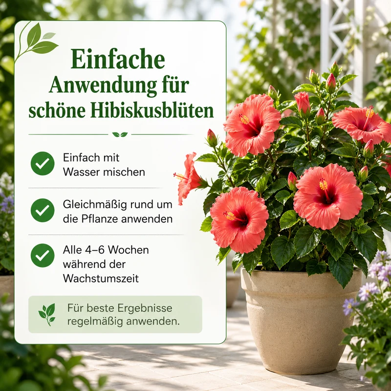 Hibiskus Dünger von Flora Boost